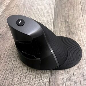 J-Tech Digital V628 Wireless Ergonomic Vertical Mouse with USB Receiver Black